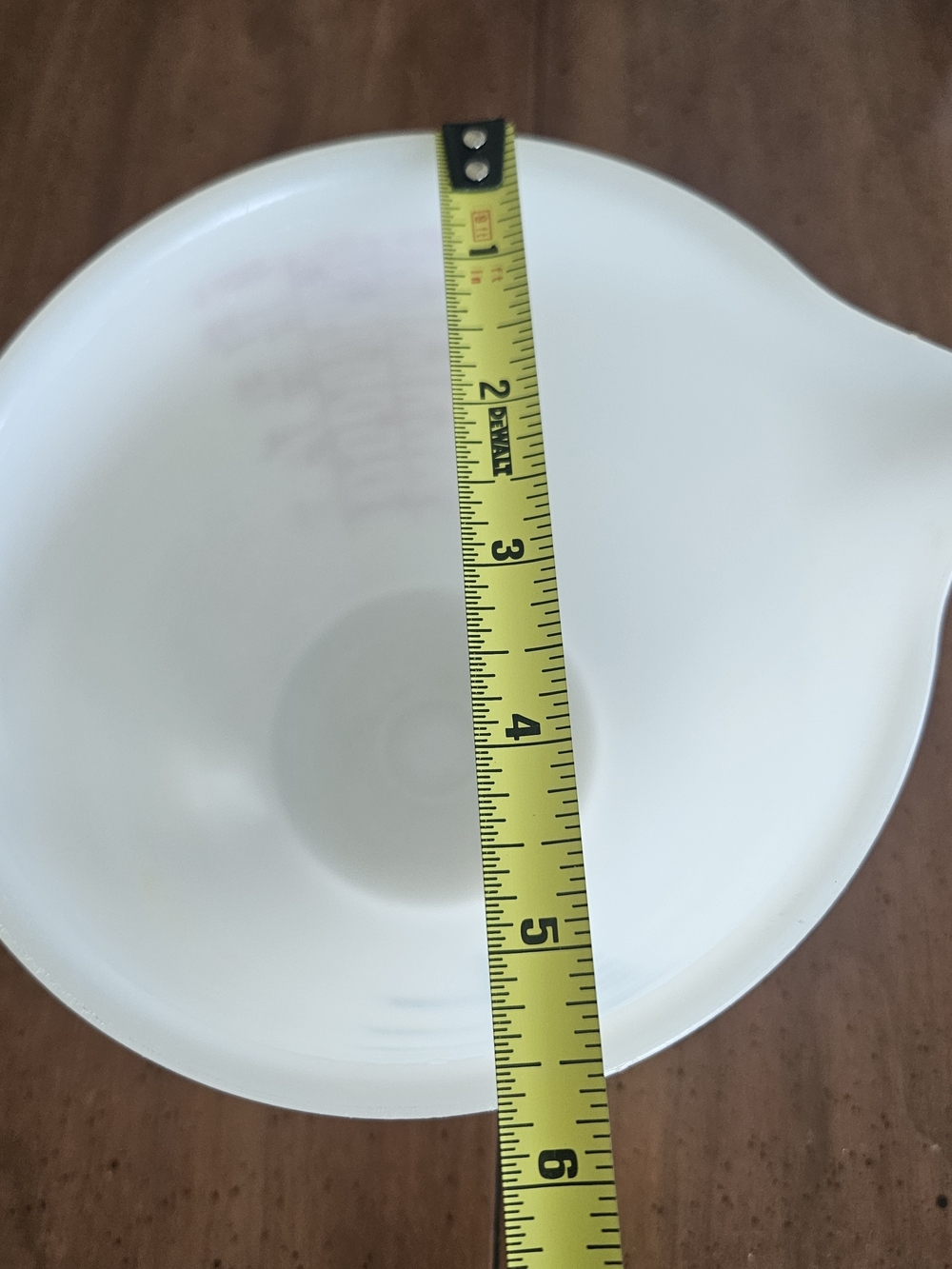 Tupperware 4 Cup Measuring Vintage 1977 1 Liter Pitcher Red & Blue - Picture 3 of 5